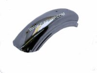 Achterspatbord verchroomd 517