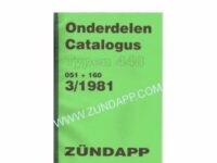 Onderdelen catalogus 448 051/160