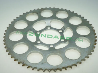 Achtertandwiel 60T gezet MC125