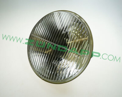 Koplampglas met reflektor 155mm, voor P26s lamp.