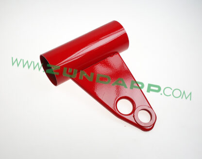 Koplampoor links rood