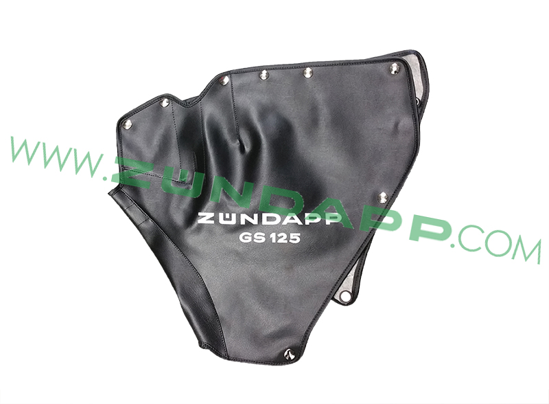 Framebekleding GS125 witte opdruk Passend voor Zundapp 520-10.674