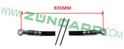 Remslang 835mm 529 530 - Afbeelding 2