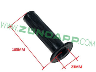 Handvat zwart, 23mm, model Magura