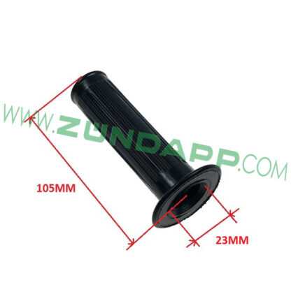 Handvat zwart, 23mm, model Magura