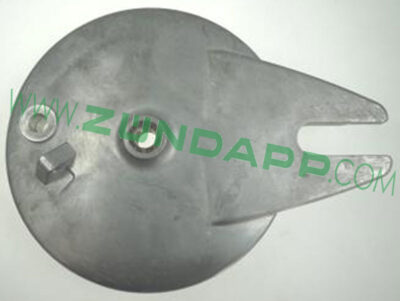 Remankerplaat achter,  tbv 150mm remtrommel met 12mm steekas