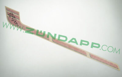 Transfer tank, links, rood-zwart