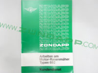 Arbeiten am Motor-Rasenmäher Typen 692