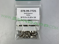 Spaaknippel set 36st M3,5 5,10 x 14mm, Delta