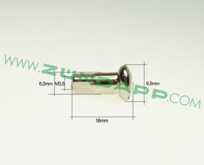 Spaaknippel set 36st M3,5 6,00 x 16mm, Delta - Image 2