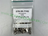 Spaaknippel set 36st M3,5 6,00 x 16mm, Delta
