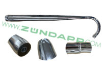 Zundapp Blokfluituitlaat 70mm 36mm