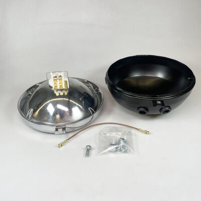 Koplampunit Guia zwart chroom rond 170mm - Image 2