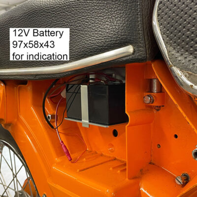 Bevestingsset accu Zundapp 517 - Afbeelding 3